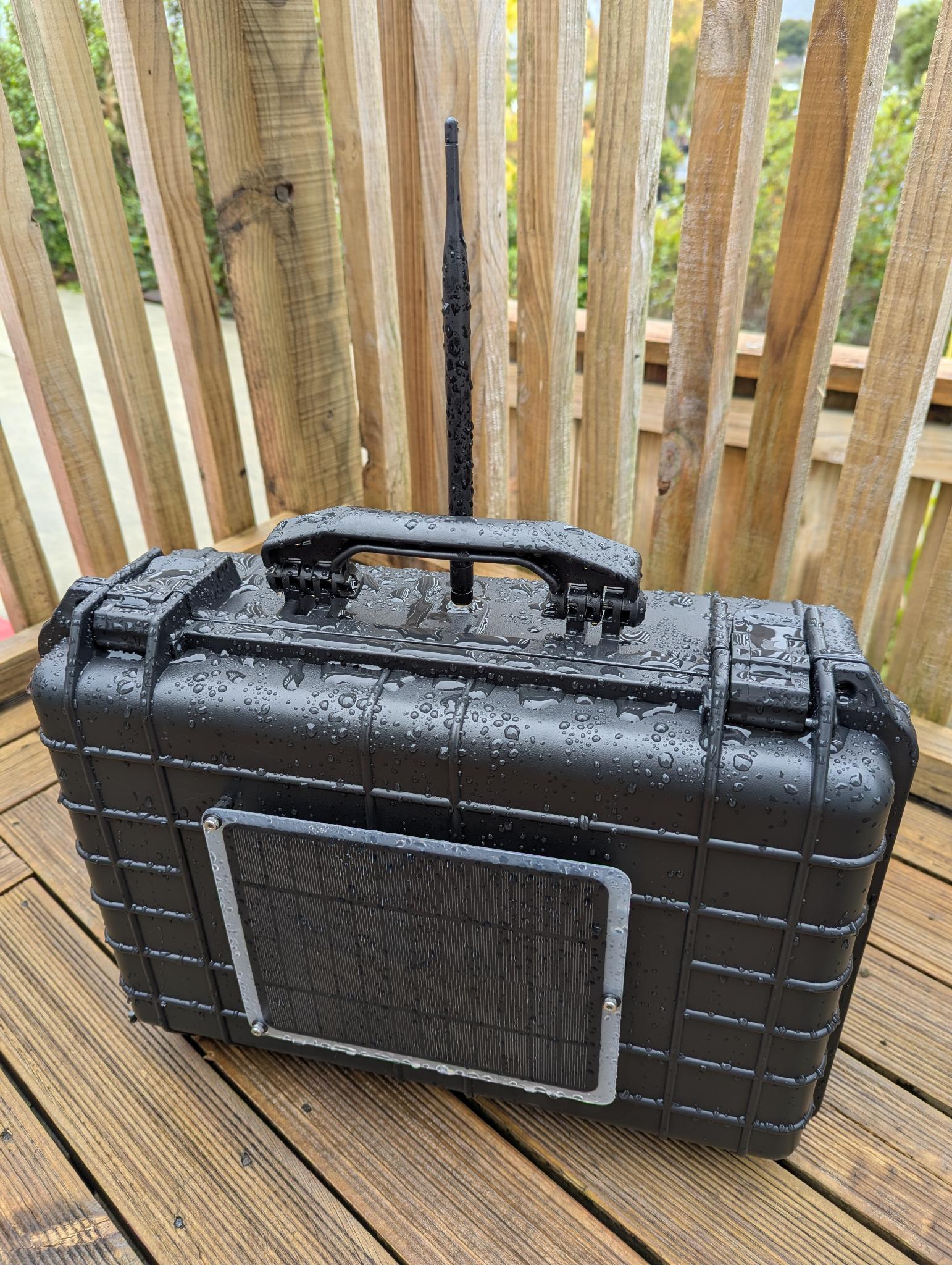 A Meshtastic device made by Julian