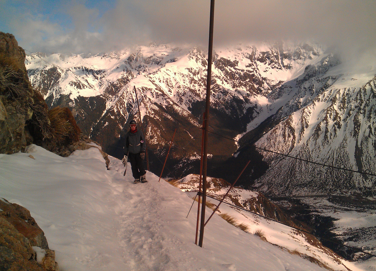 Photo from our student-lead ski trip