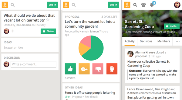 A peek into the mobile app (old ui)